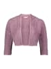 Vera Mont Strickbolero mit Struktur in Powder Lilac