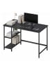 VASAGLE Computertisch Barnet in Schwarz - (B)120 x (H)76 x (T)60 cm