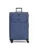 Redolz Essentials 12 LARGE 4 Rollen Trolley 79 cm mit Dehnfalte in blue