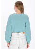 myMo Sweater in turquoise