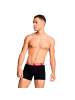 Puma Boxershort 2er Pack in Schwarz/Rot