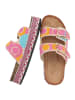 Ital-Design Sandale & Sandalette in Pink und Orange