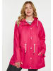 Schmuddelwedda Damen Curvy Regenmantel in Himbeerpink