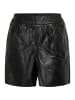 CULTURE Ledershorts CUbit Casual fit in Black