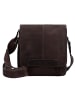 The Chesterfield Brand Wax Pull Up Umhängetasche Leder 22 cm brown