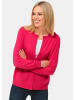 GOLDNER Kurzgröße:  Kuschelweiche Kaschmir-Strickjacke in pink