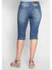 sheego Caprijeans in blue Denim