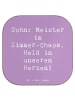 Mr. & Mrs. Panda Bierdeckel Spruch Sohn Chaosheld mit Spruch in Lavendeltraum