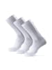 DANISH ENDURANCE Socken long cycling in White/Black