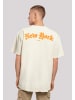 F4NT4STIC Heavy Oversize T-Shirt New York Orange OVERSIZE TEE in sand