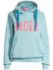 Salzhaut Hoodie SÜNN - MOIN in Aqua
