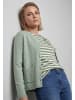 Olsen Strickcardigan in Moss Green Melange