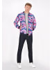 MO Men Jacket in pink multicolor
