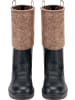 Brandit Stiefel "Knobelbecher Filz" in Schwarz
