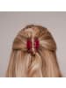 Claide Haarspangen und -clips Valentine  in  Dunkelrot