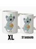 Mr. & Mrs. Panda Steinguttasse Koala Geschenk ohne Spruch in Weiß