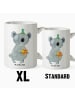 Mr. & Mrs. Panda XL Tasse Koala Geschenk ohne Spruch in Weiß
