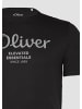 s.Oliver T-Shirt kurzarm in Schwarz