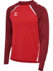 Hummel Sweatshirt Daumenlöcher Hmllead Erwachsene in TRUE RED/MAROON