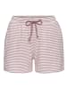 VIVANCE DREAMS Shorty in mauve-weiß-gestreift
