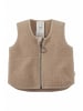 Hessnatur Wollfleece Weste in sand