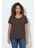 MIAMODA Shirt in mahagoni
