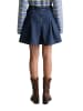Marc O'Polo DENIM Jeans-Faltenminirock in Dark Blue