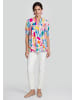 Usha Women Blouse in Multicolor White