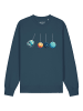 wat? Apparel Sweatshirt Weltraumforscher in Petrol