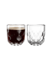 LEONARDO 2er Set Kaffeegläser (1) Gocce 220 ml in transparent
