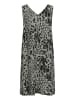 Kaffe Kleid KAmilia Loose fit in Moonstruck / Black Animal