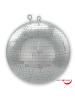 SATISFIRE Spiegelkugel 30cm Discokugel Mirrorball D: 30cm in silber