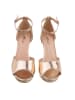 Ital-Design High-Heel Sandalette in Gold