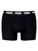 Puma Boxershort 6er Pack in Schwarz/Weiß