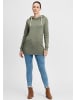 Oxmo Hoodie OXVicky Sweat Pile Hoodie Long in Grün