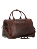 Greenburry Rugged 2 Rollen Reisetasche Leder 53 cm in brown