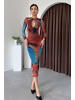 Woman Vision Kleid in Multicolor