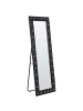 Beliani Standspiegel ANSOUIS in Schwarz - (W) 50 x (H) 150 x (L) 33 cm Vertikal