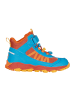 Trollkids Wanderschuh Hiker Mid Tronfjell in red clay/mystic blue