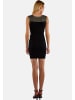 TOOCHE Kleid "X-Gold" in schwarz