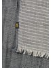 Camel Active Schal aus reiner Baumwolle in Navyblau
