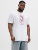 JACK & JONES PLUS T-shirt in Bright White