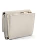 Lazarotti Bologna Leather XL Geldbörse mit Zip-Around Fach Leder 14 cm cream