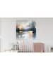 OnlyWow Wandtattoo Abstrakte Kunst gold grau