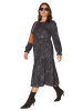 Shape Of You Kleid in Anthrazit