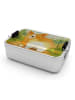 Mr. & Mrs. Panda Lunch Box Corgi Po Design ohne Spruch in Weiß
