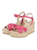 Nero Giardini Sandalen in Fuchsia