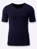 WITT WEIDEN Shirt in marine + himmelblau