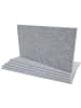 MCW 6er-Set Akustikwandpaneel L52, Hellgrau
