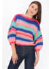 myMo Sweater in orange multicolor
